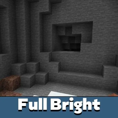 Full Bright Texture Pack for Minecraft PE