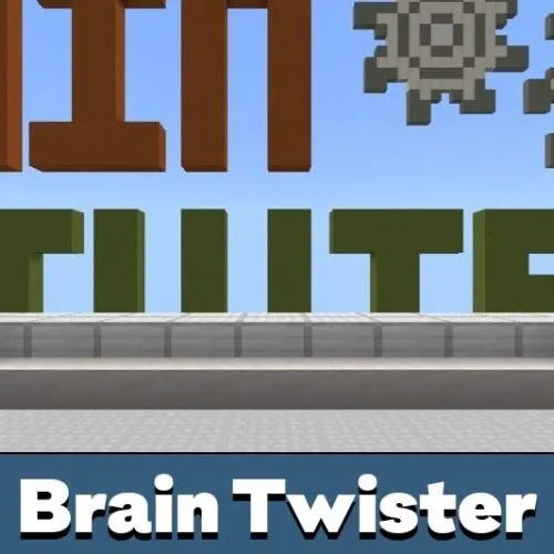 Brain Twister Map for Minecraft PE
