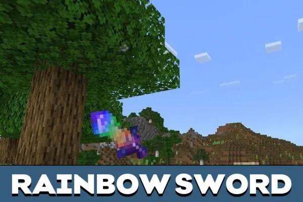 Rainbow Sword from Мод Epic Fight для Minecraft PE