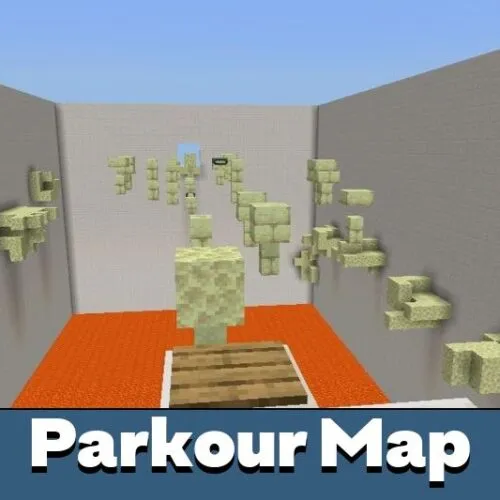 Parkour Challenge Map for Minecraft PE
