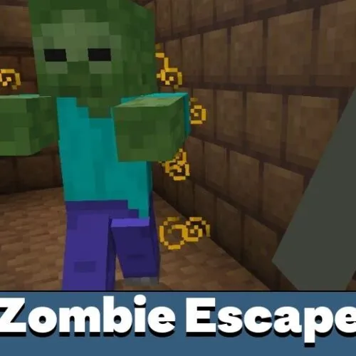 Zombie Horror Escape Map for Minecraft PE