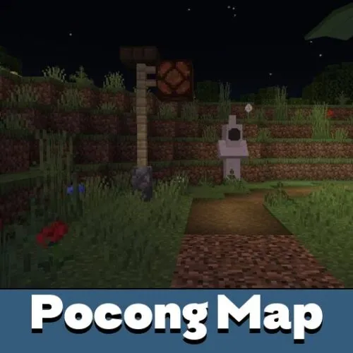 Escape from Pocong Map for Minecraft PE