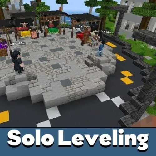 Solo Leveling Map and Texture for Minecraft PE