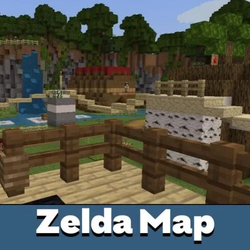 The Legend of Zelda Map for Minecraft PE