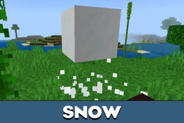 Snow from Текстур пак Better Sounds для Minecraft PE