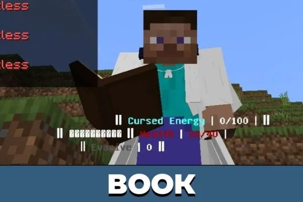 Book from Мод Jujutsu Awakening для Minecraft PE