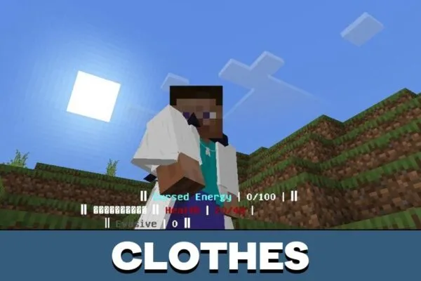 Clothes from Мод Jujutsu Awakening для Minecraft PE