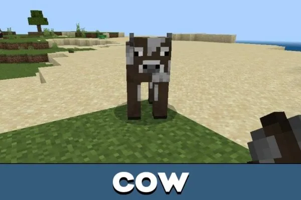 Cow from Текстур пак Fresh Animations для Minecraft PE