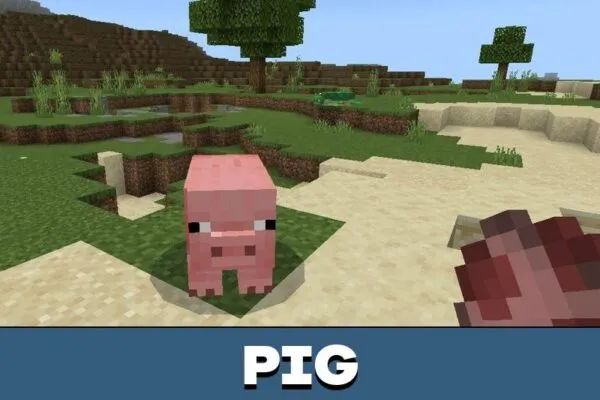 Pig from Текстур пак Fresh Animations для Minecraft PE