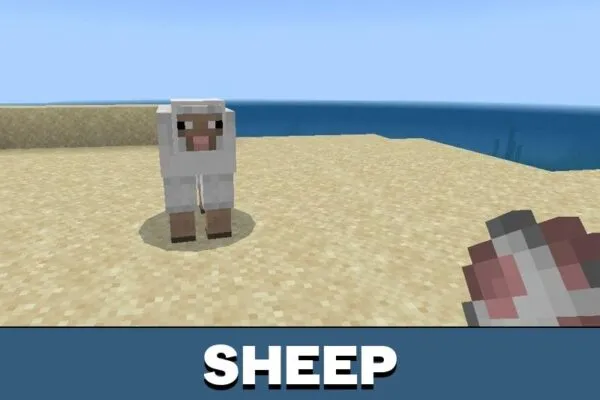 Sheep from Текстур пак Fresh Animations для Minecraft PE