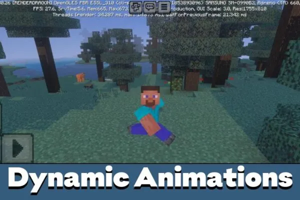 Dynamic from Download Текстур пак Fresh Animations для Minecraft PE