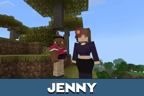 Jenny from Мод Fapcraft для Minecraft PE