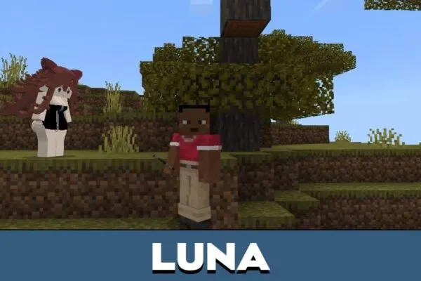 Luna from Мод Fapcraft для Minecraft PE