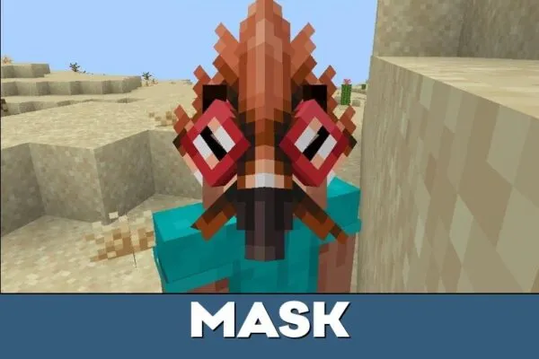 Mask from Mowzies Mobs Mod for Minecraft PE