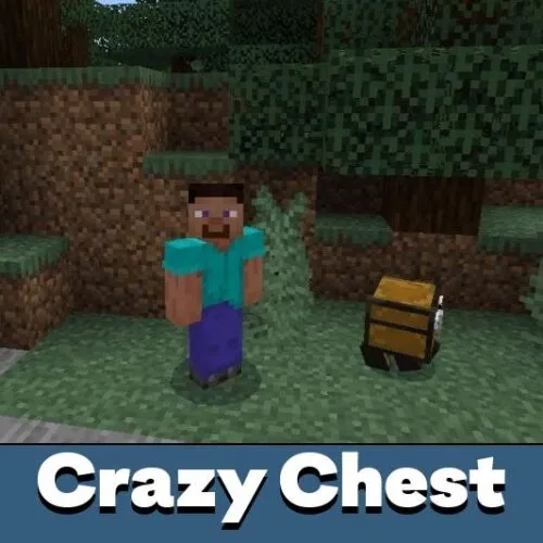 Crazy Chest Mod for Minecraft PE