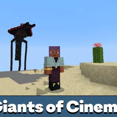 Giants of Cinema Mod for Minecraft PE