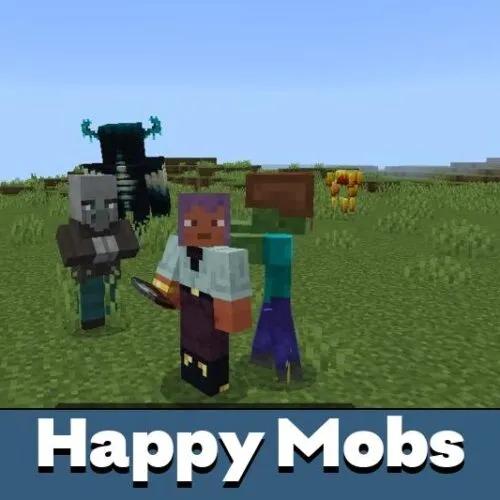 Happy Mobs Mod for Minecraft PE