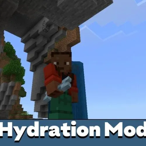 Hydration Mod for Minecraft PE