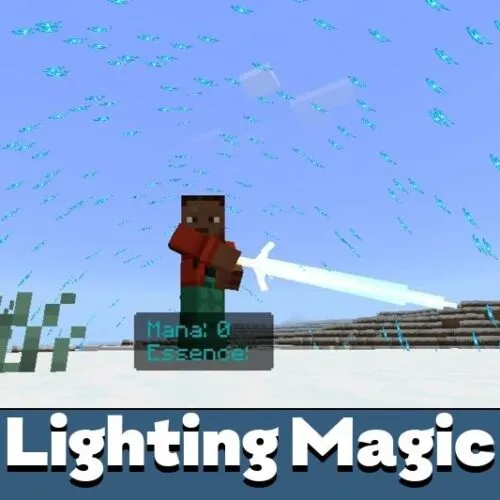 Lighting Magic Mod for Minecraft PE