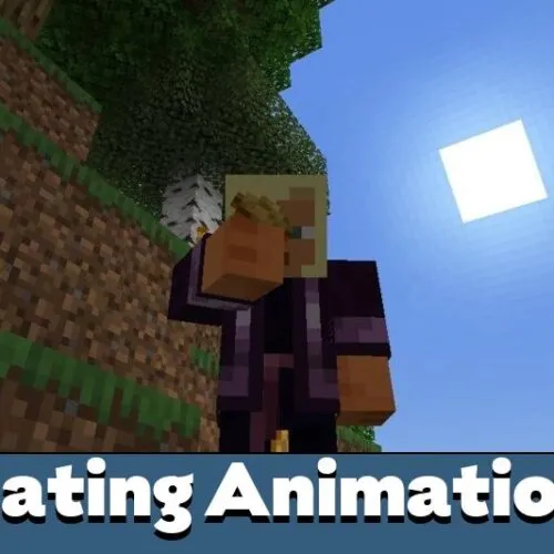 Eating Animation Texture Pack for Minecraft PE