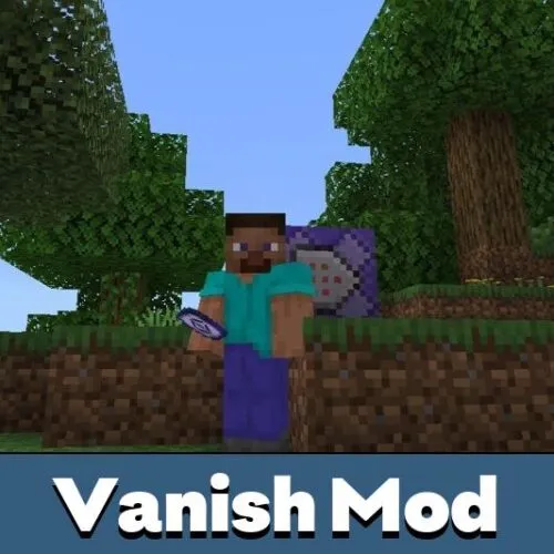 Vanish Mod for Minecraft PE