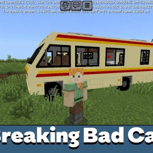 Breaking Bad Car Mod for Minecraft PE