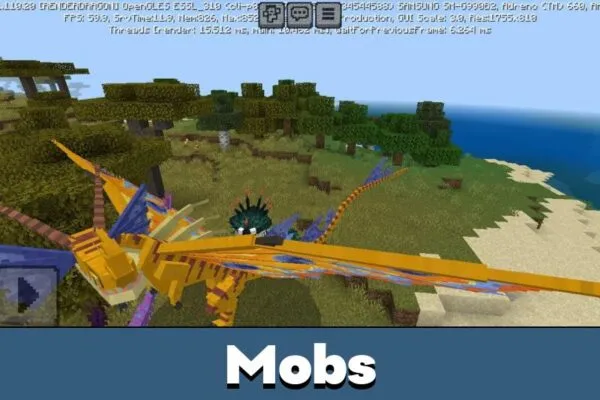 Mobs from Мод Age of Berk для Minecraft PE