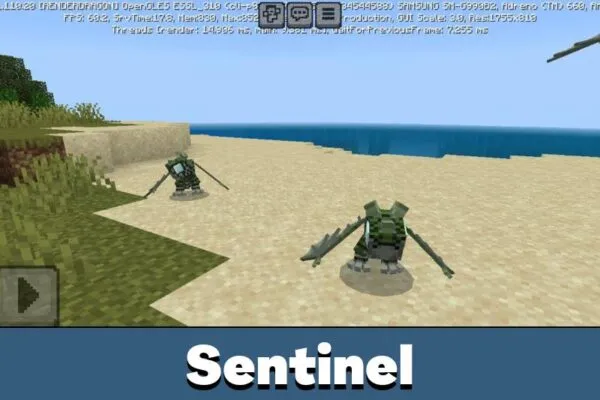 Sentinel from Мод Age of Berk для Minecraft PE