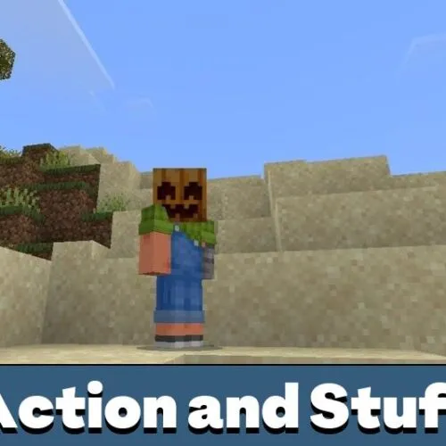 Action and Stuff Texture Pack for Minecraft PE