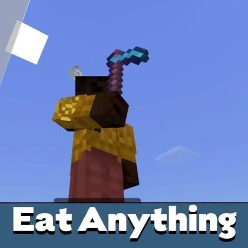 Eat Anything Mod for Minecraft PE
