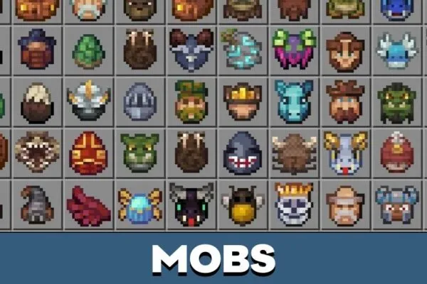 Mobs from Мод RLCraft для Майнкрафт PE