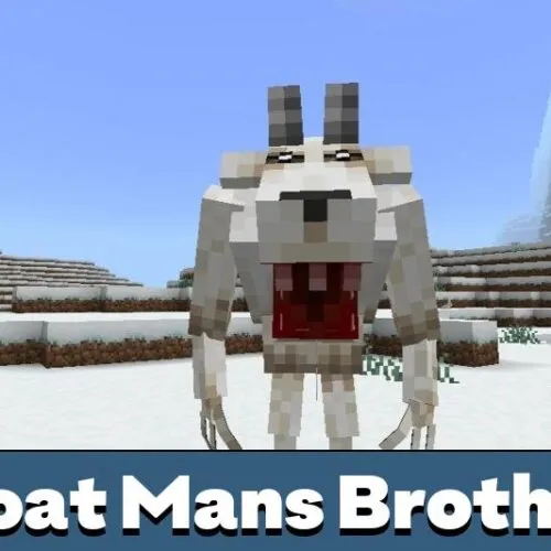Goat Mans Brother Mod for Minecraft PE