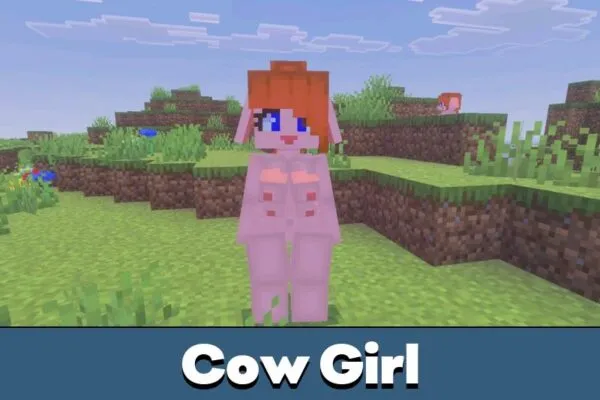 Cow from Мод Girlfriend для Minecraft PE