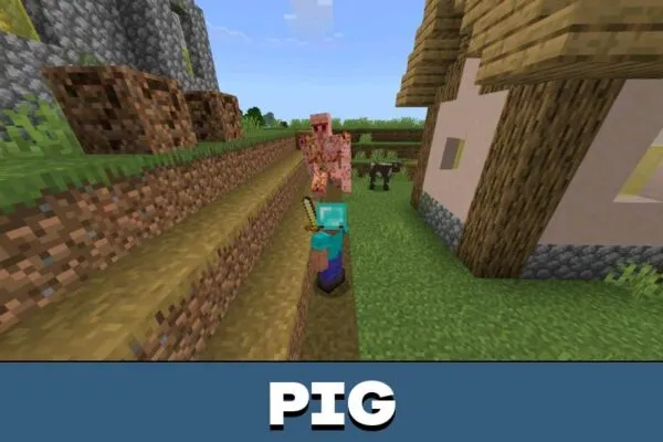 Pig from Чит Killaura для Minecraft PE