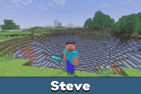 Steve from Чит Killaura для Minecraft PE