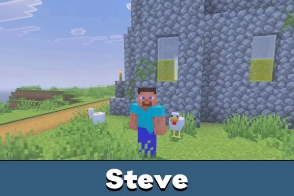 Steve from Текстур пак Fresh Animations для Minecraft PE