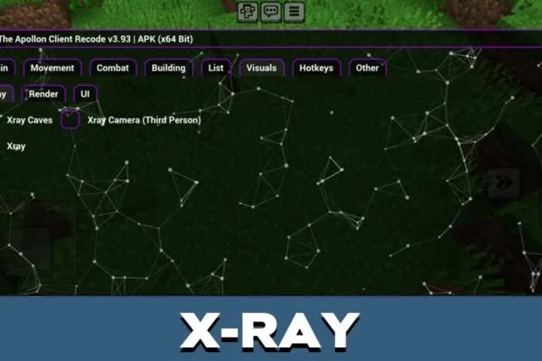 X-ray from Чит Apollon для Minecraft PE