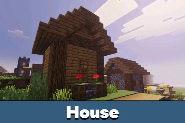 House from Шейдер Prizma для Minecraft PE