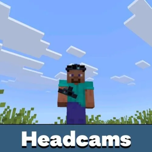 Headcams Mod for Minecraft PE