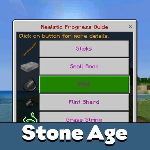 Stone Age Mod for Minecraft PE