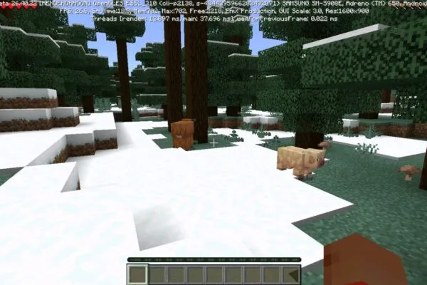 Minecraft 26.40.22 gameplay