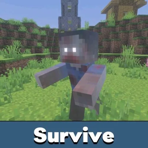 Rise and Survive Mod for Minecraft PE