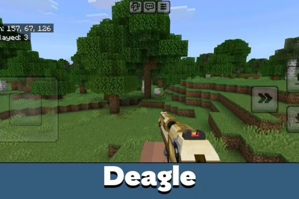 Deagle from Мод TACZ для Майнкрафт PE