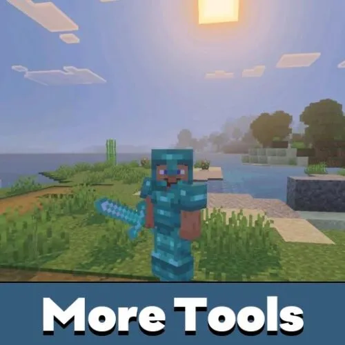 More Tools Mod for Minecraft PE