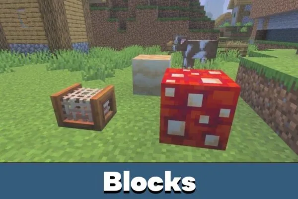Blocks from Мод Ribbits для Minecraft PE