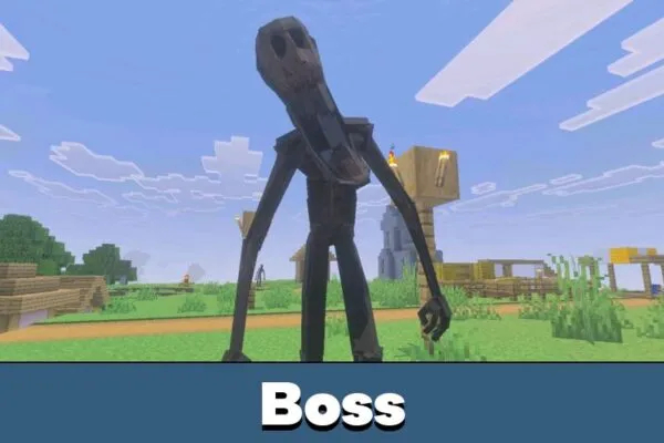 Boss from Мод The Idol для Minecraft Bedrock