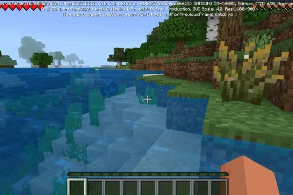 Minecraft 26.50.26 apk gameplay